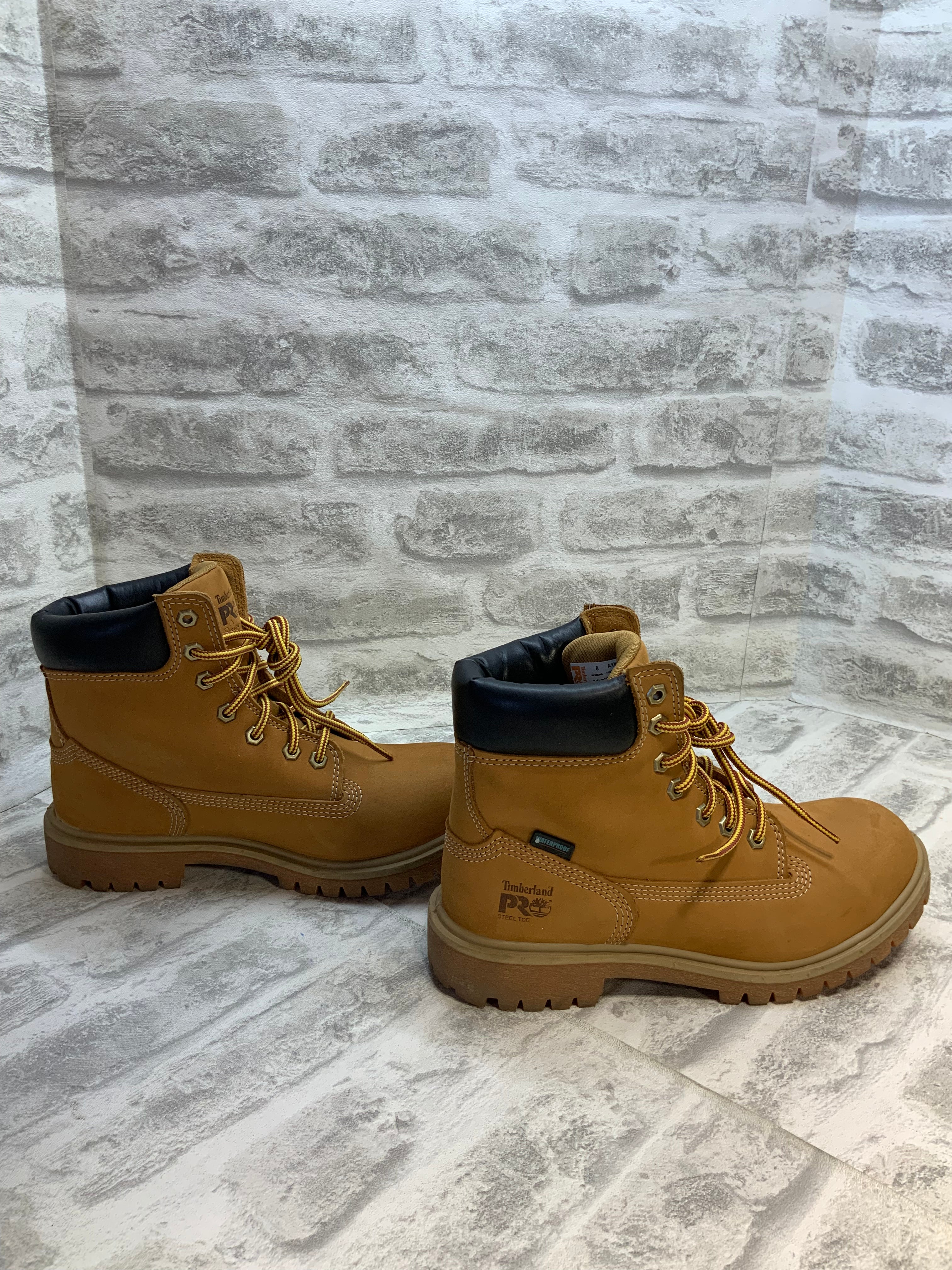 Timberland PRO Women's 6" Steel-Toe Waterproof Insulated Work Shoe, 8 (7588047356142)